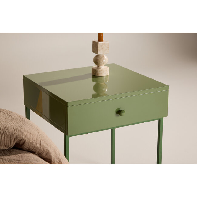 Nachttisch Bakal Grün