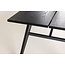 7-tlg. Esszimmer-Set Sleek mit Stühlen Polly
