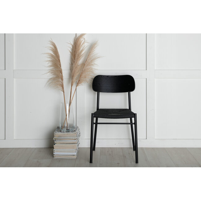 7-tlg. Esszimmer-Set Sleek mit Stühlen Polly