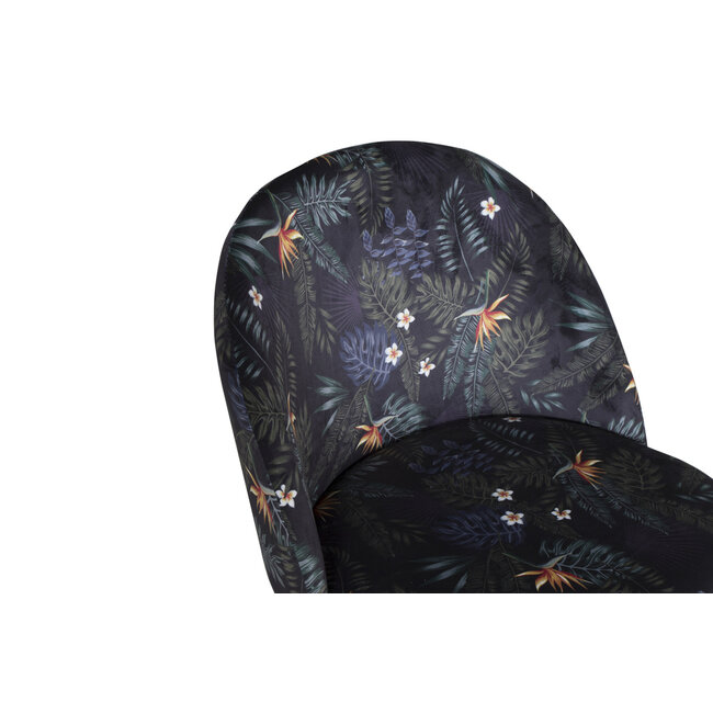 5-tlg. Esszimmer-Set Plaza mit Stühlen Velvet