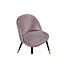 5-tlg. Esszimmer-Set Plaza mit Stühlen Velvet Pink