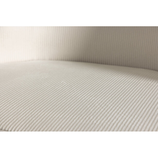 5-tlg. Esszimmer-Set Plaza mit Stühlen Velvet Creme