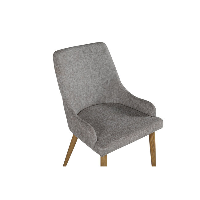 7-tlg. Esszimmer-Set Polar mit Stühlen Plaza