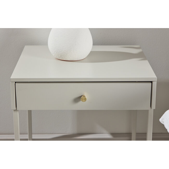 Nachttisch Bakal Beige