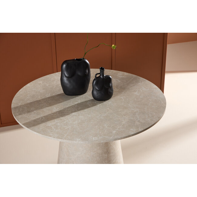 Runder Esstisch Lanzo Beige