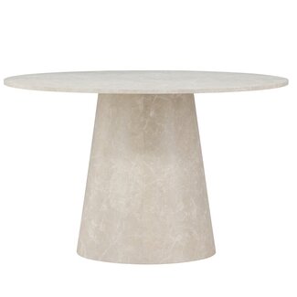 Venture Home Runder Esstisch Lanzo Beige