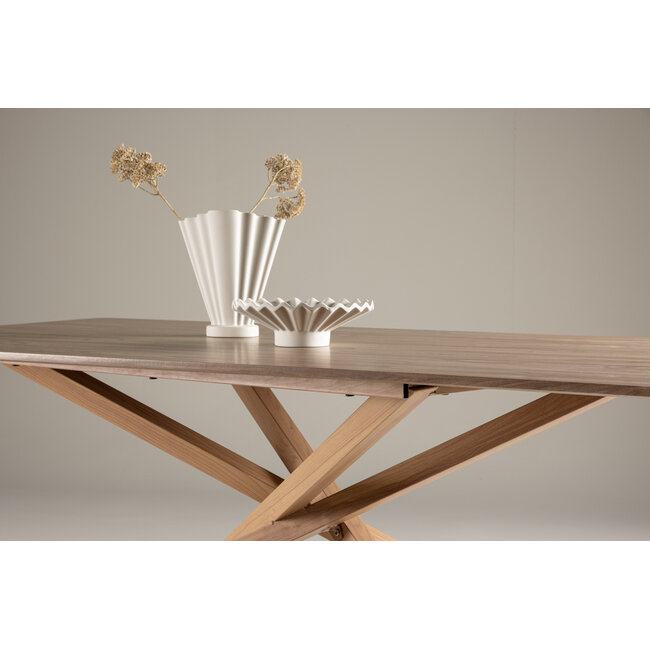 7-tlg. Esstisch Piazza mit Velvet Esszimmerstuhl