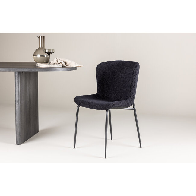 7-tlg. Esstisch Piazza mit Modesto Esszimmerstuhl