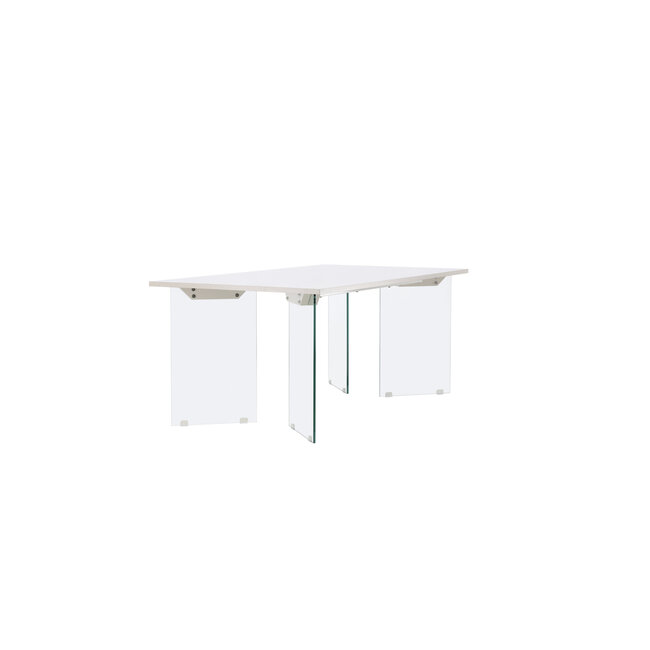 Rechteckig Esstisch Ester Weiß