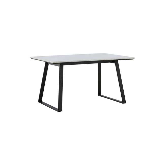 Marmor Esstisch Rechteckig Estelle Weiß