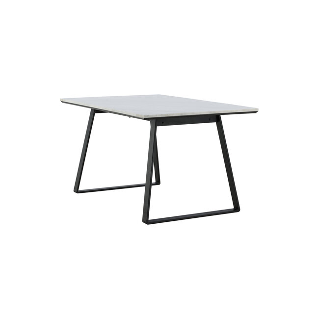 Marmor Esstisch Rechteckig Estelle Weiß