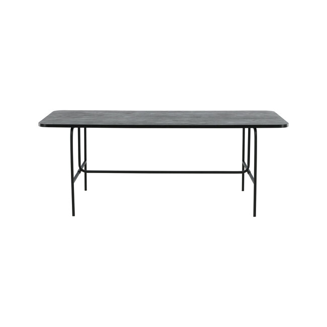 Esstisch Rechteckig Uno Schwarz