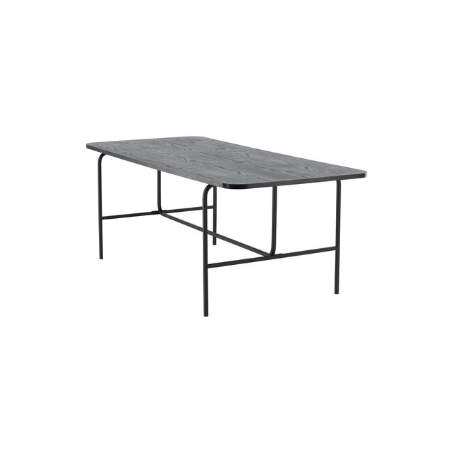 Esstisch Rechteckig Uno Schwarz