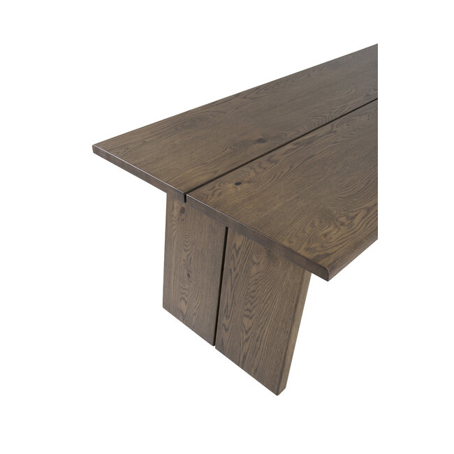 Rechteckiger Esstisch Logger Braun 210 - 310 cm