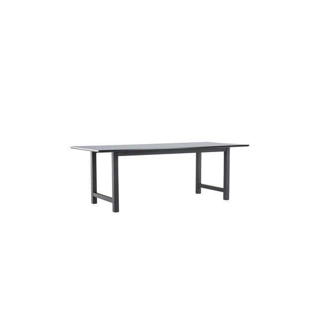 Rechteckiger Esstisch Count Schwarz 220 cm