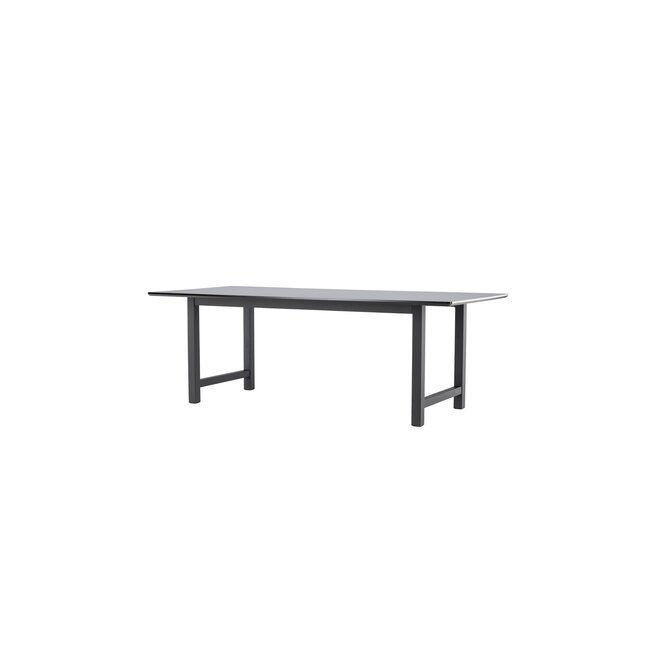 Rechteckiger Esstisch Count Schwarz 220 cm