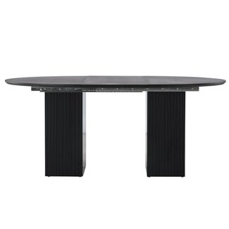 Venture Home Ausziehbar Esstisch Matilda Schwarz Venture Home Ausziehbar Esstisch Matilda Schwarz