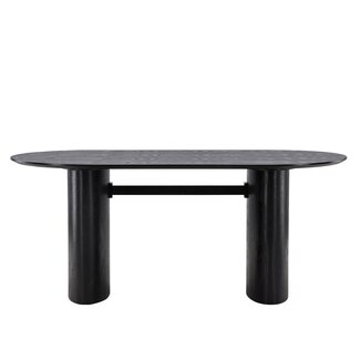 Venture Home Ovaler Esstisch Isolde Schwarz Venture Home Ovaler Esstisch Isolde Schwarz