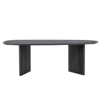 Venture Home Ovaler Esstisch Grönvik Schwarz Venture Home Ovaler Esstisch Grönvik Schwarz