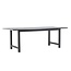 Rechteckiger Esstisch Count Schwarz 220 cm