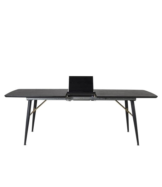 Venture Home Ausziehbar Esstisch Gol -Schwarz/Gold