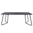 Rechteckiger Esstisch Petra Schwarz/Schwarz