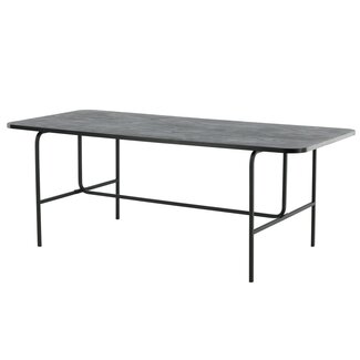 Venture Home Esstisch Rechteckig Uno Schwarz Venture Home Esstisch Rechteckig Uno Schwarz