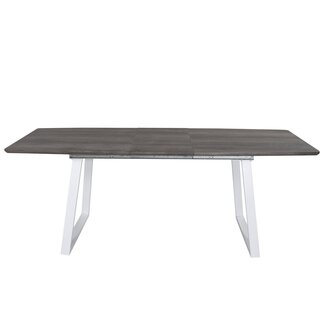 Venture Home Ausziehbar Esstisch Rechteckig Inca Grau/Weiß Venture Home Ausziehbar Esstisch Rechteckig Inca Grau/Weiß