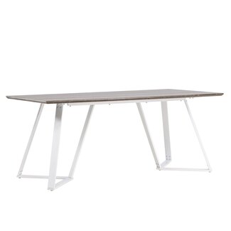 Venture Home Esstisch Rechteckig Marina Grau/Weiß 180 cm Venture Home Esstisch Rechteckig Marina Grau/Weiß 180 cm