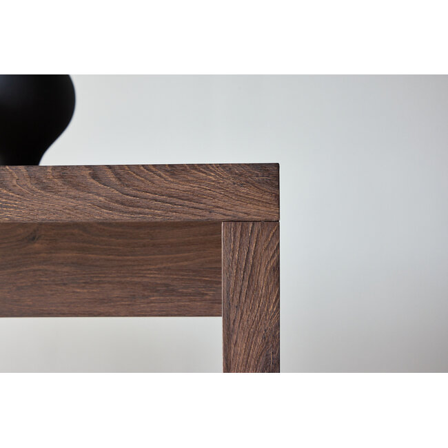 Rechteckiger Esstisch Evone Braun