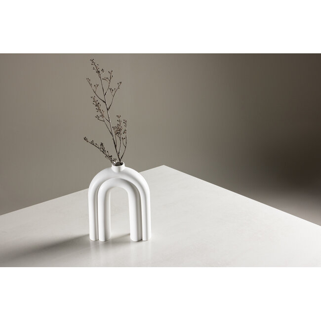 Rechteckig Esstisch Ester Weiß