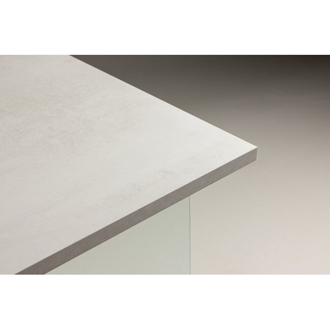 Rechteckig Esstisch Ester Weiß