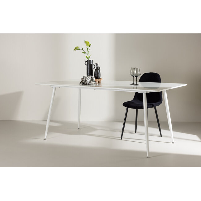 Esstisch Rechteckig Silar Weiß