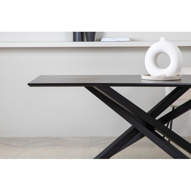 Esstisch Rechteckig  Piazza Schwarz