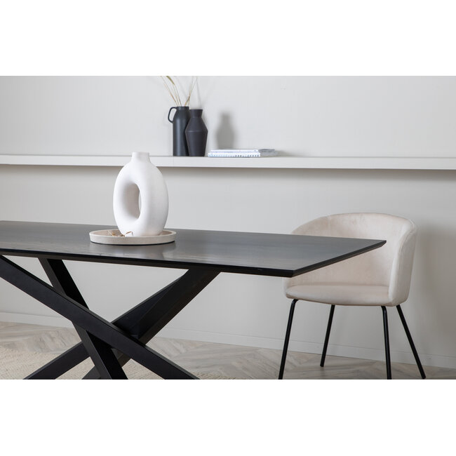 Esstisch Rechteckig  Piazza Schwarz