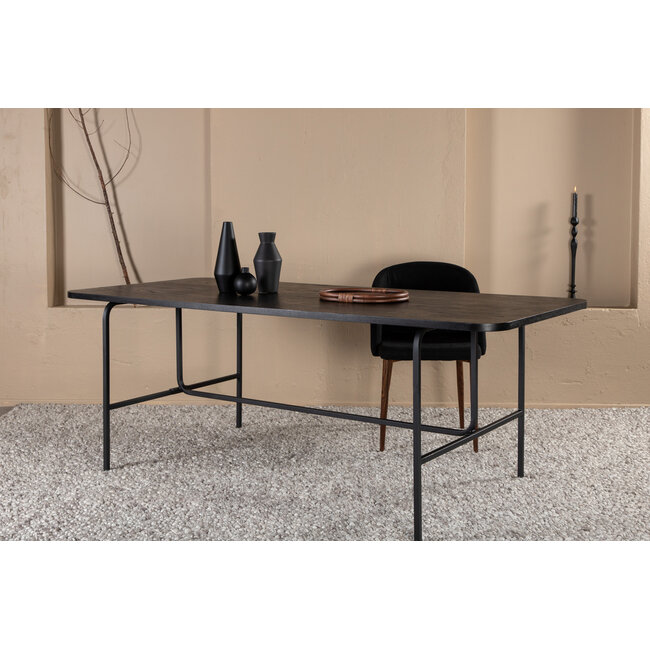 Esstisch Rechteckig Uno Schwarz