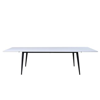 Venture Home Ausziehbar Esstisch Jimmy Weiß 195 - 285 cm Venture Home Ausziehbar Esstisch Jimmy Weiß 195 - 285 cm