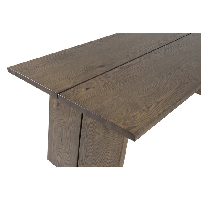 Rechteckiger Esstisch Logger Braun 210 - 310 cm