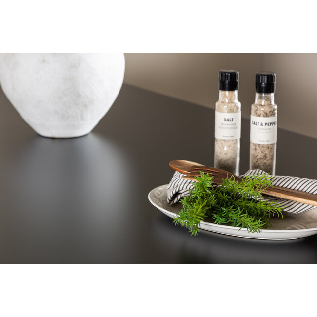 Rechteckiger Esstisch Count Schwarz 220 cm