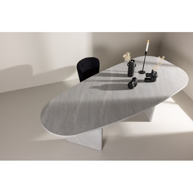 Ovaler Esstisch Grönvik Weiß