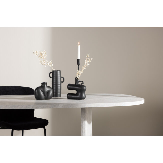 Ovaler Esstisch Grönvik Weiß