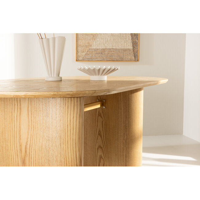 Ovaler Esstisch Isolde Natürlich
