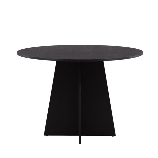 Runder Esstisch Bootcut Schwarz