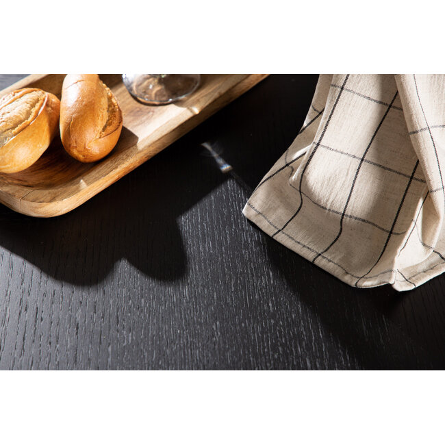 Runder Esstisch Copenhagen Schwarz