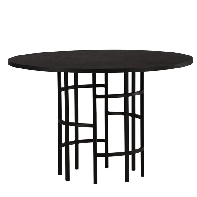 Runder Esstisch Copenhagen Schwarz