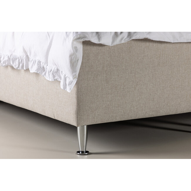 Bett Mesa Grau oder Beige 180 cm