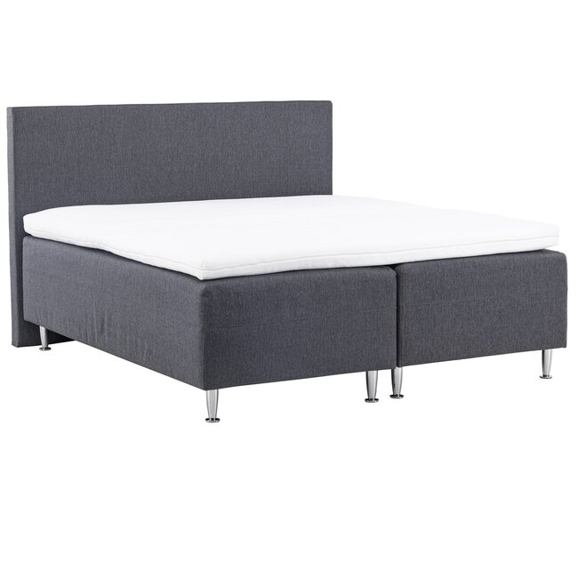 Bett Mesa Grau oder Beige 180 cm