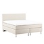 Boxspringbett Toledo  Grau oder Beige 180 cm – Luxuriöser Boxspring-Komfort