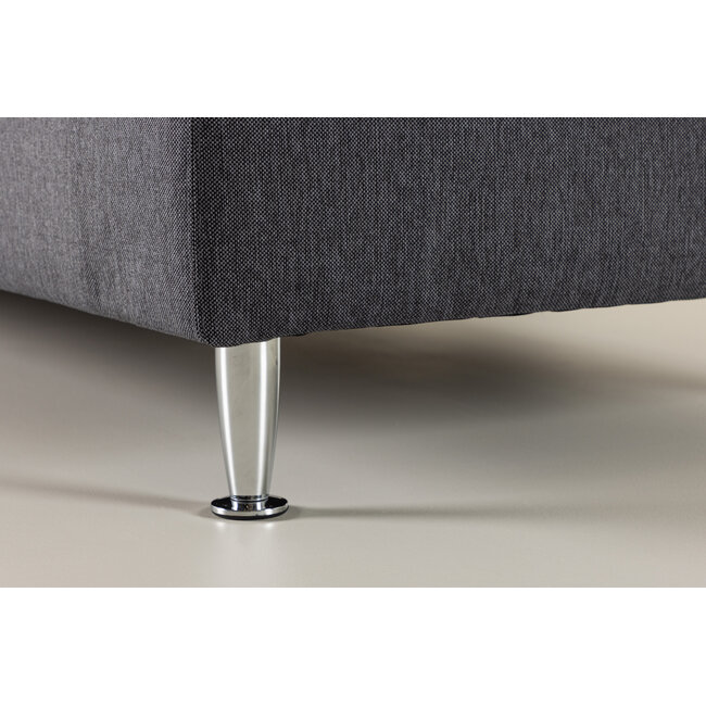 Bett Mesa Grau oder Beige 90 cm