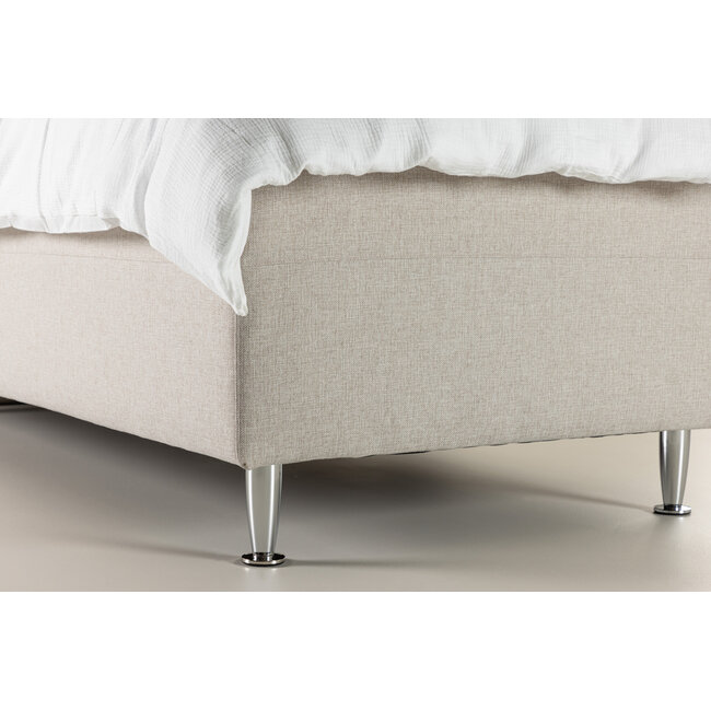Bett Mesa Grau oder Beige 90 cm
